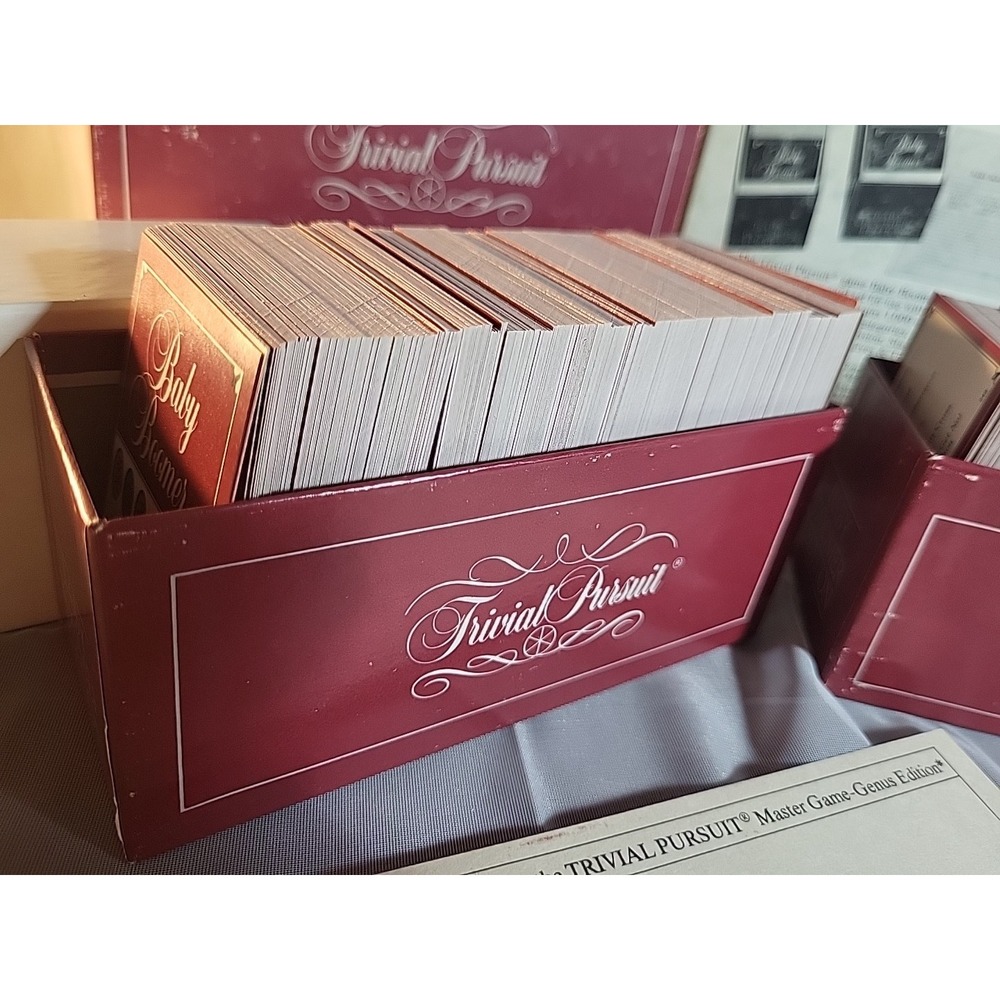 Vintage 1983 Trivial Pursuit Baby Boomer Edition Subsidiary Card Set - Picture 6 of 10